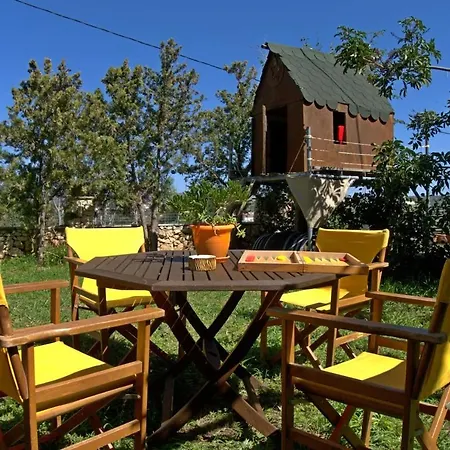 Diamant'S Place With Treehouse Garden Kounoupidhianá Dış mekan fotoğraf